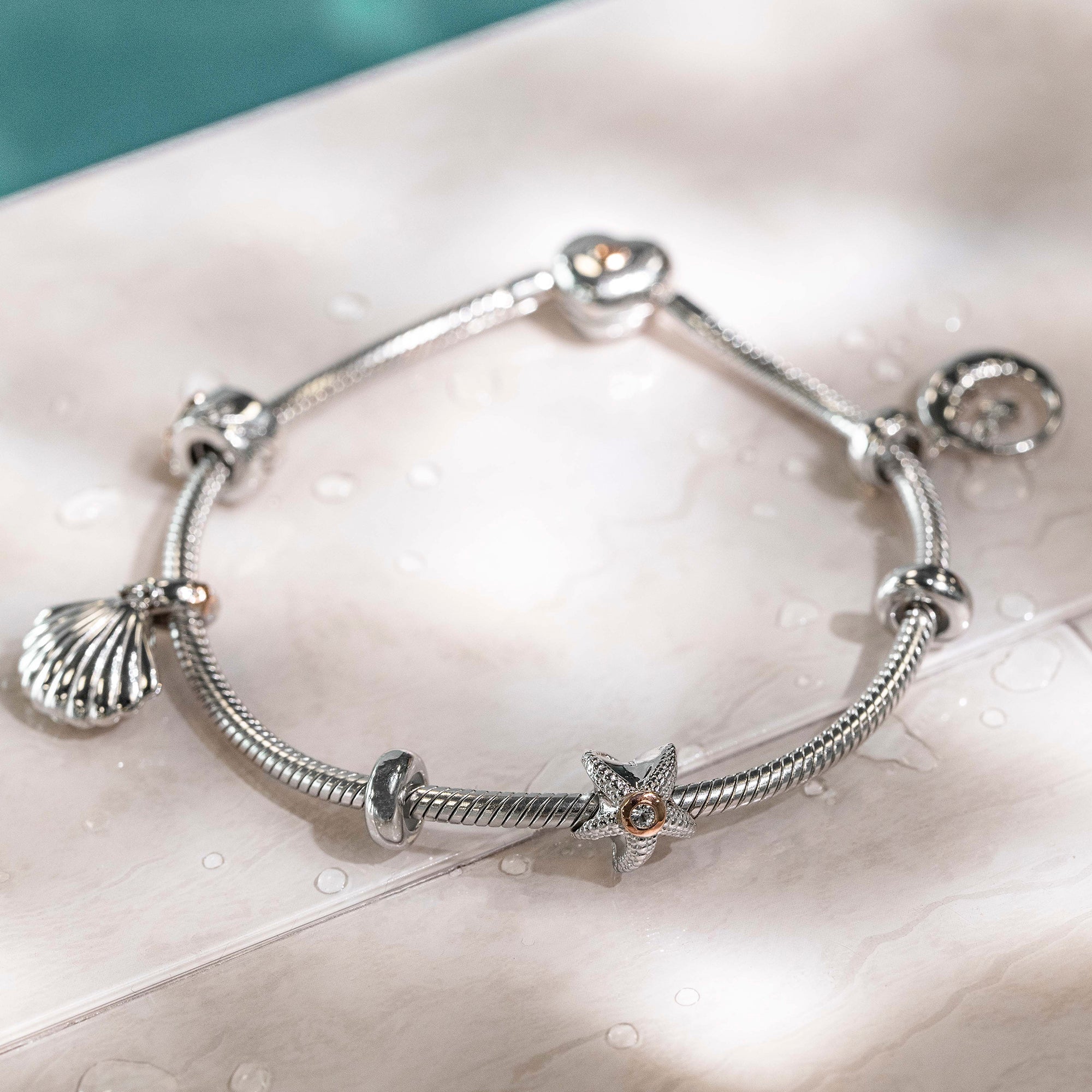 Cariad Heart Milestones® Charm Bracelet (19cm) - Image 3