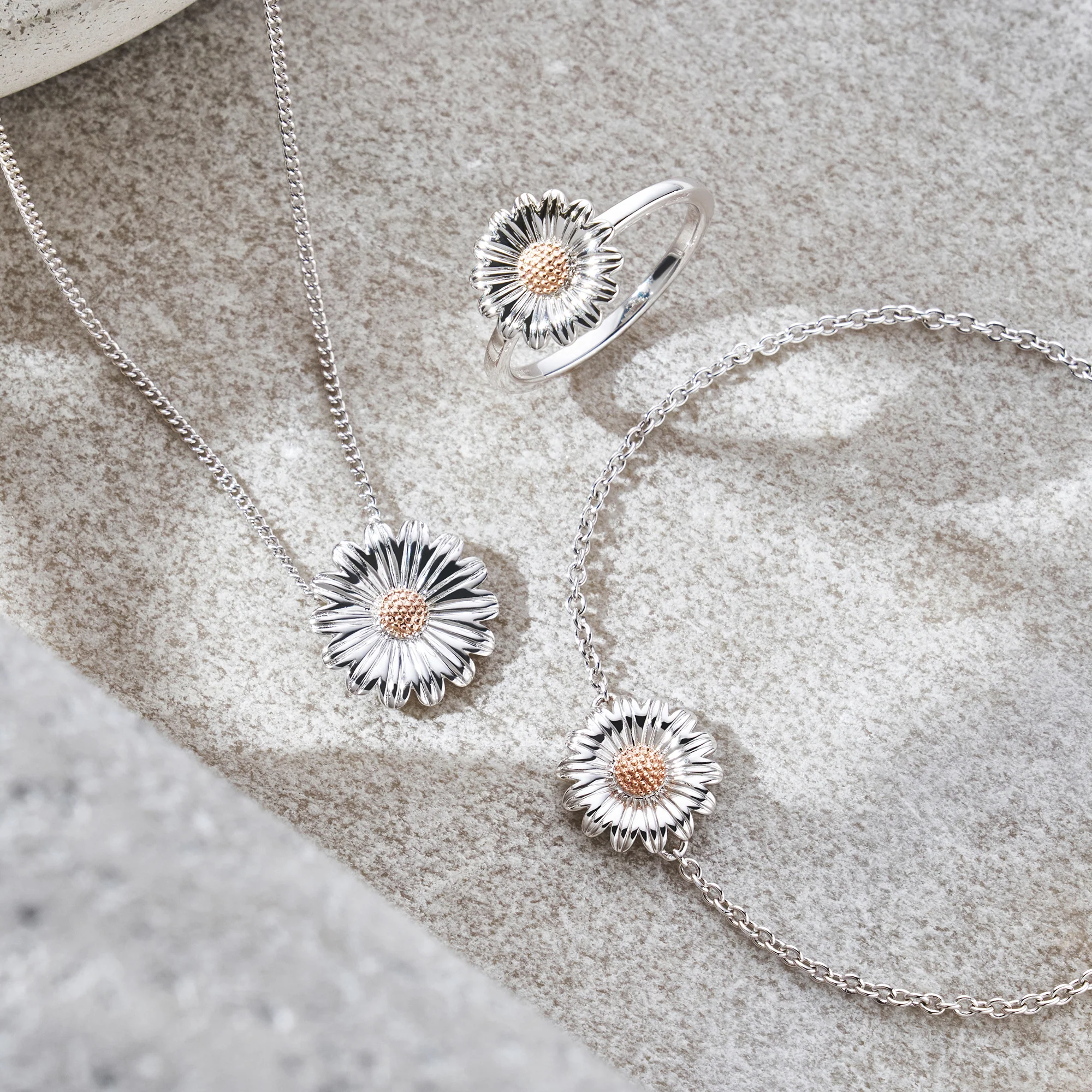 Daisy Silver Ring - Image 3