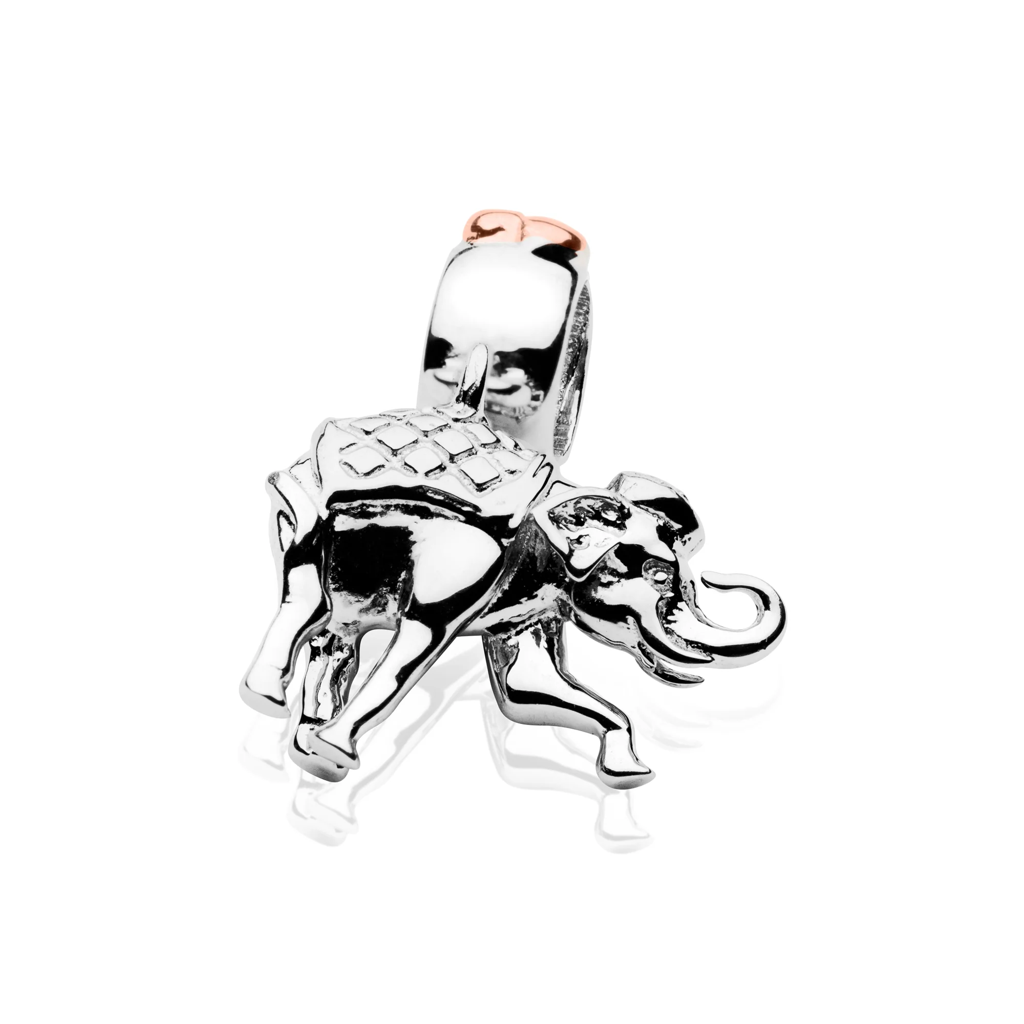Silver Elephant Milestones® Bead Charm