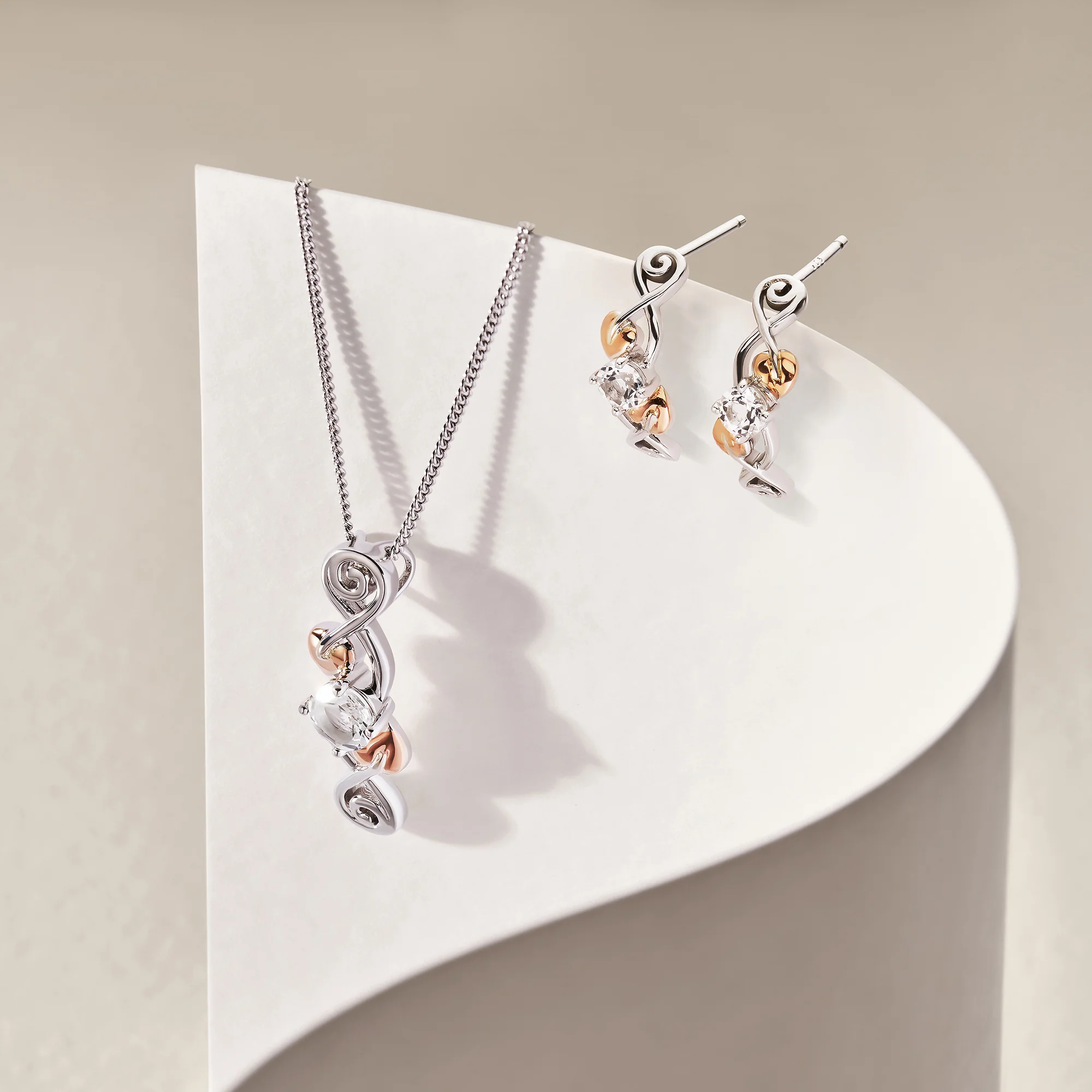 Tree of Life® White Topaz Earrings - Image 2