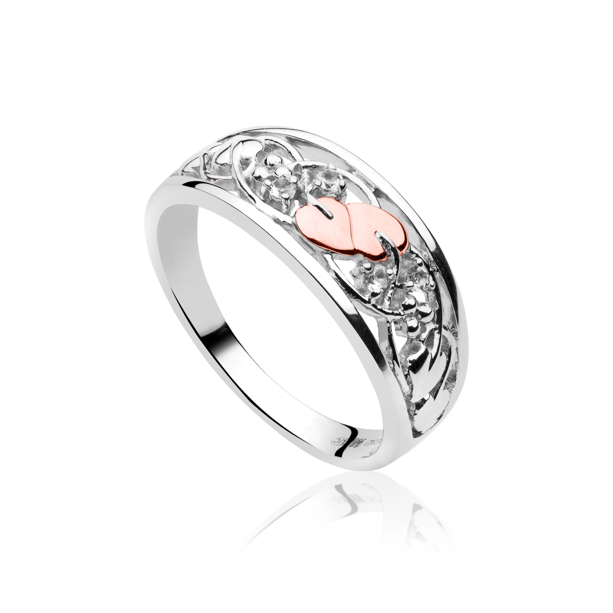 Tree of Life® White Topaz Ring